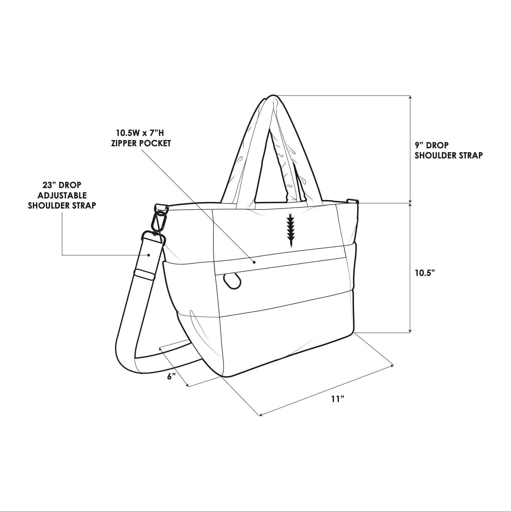 Cloud Escape Medium Tote - Image 11