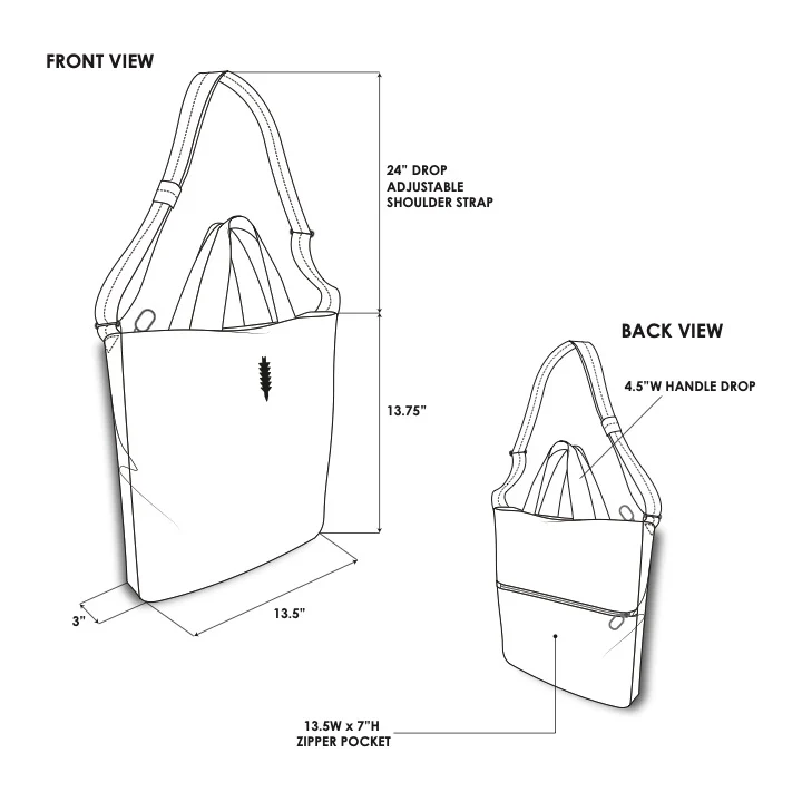 Cloud Messenger Tote - Image 11