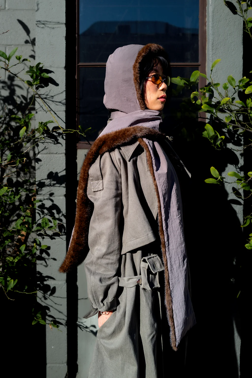Strata Hooded Scarf - Image 2