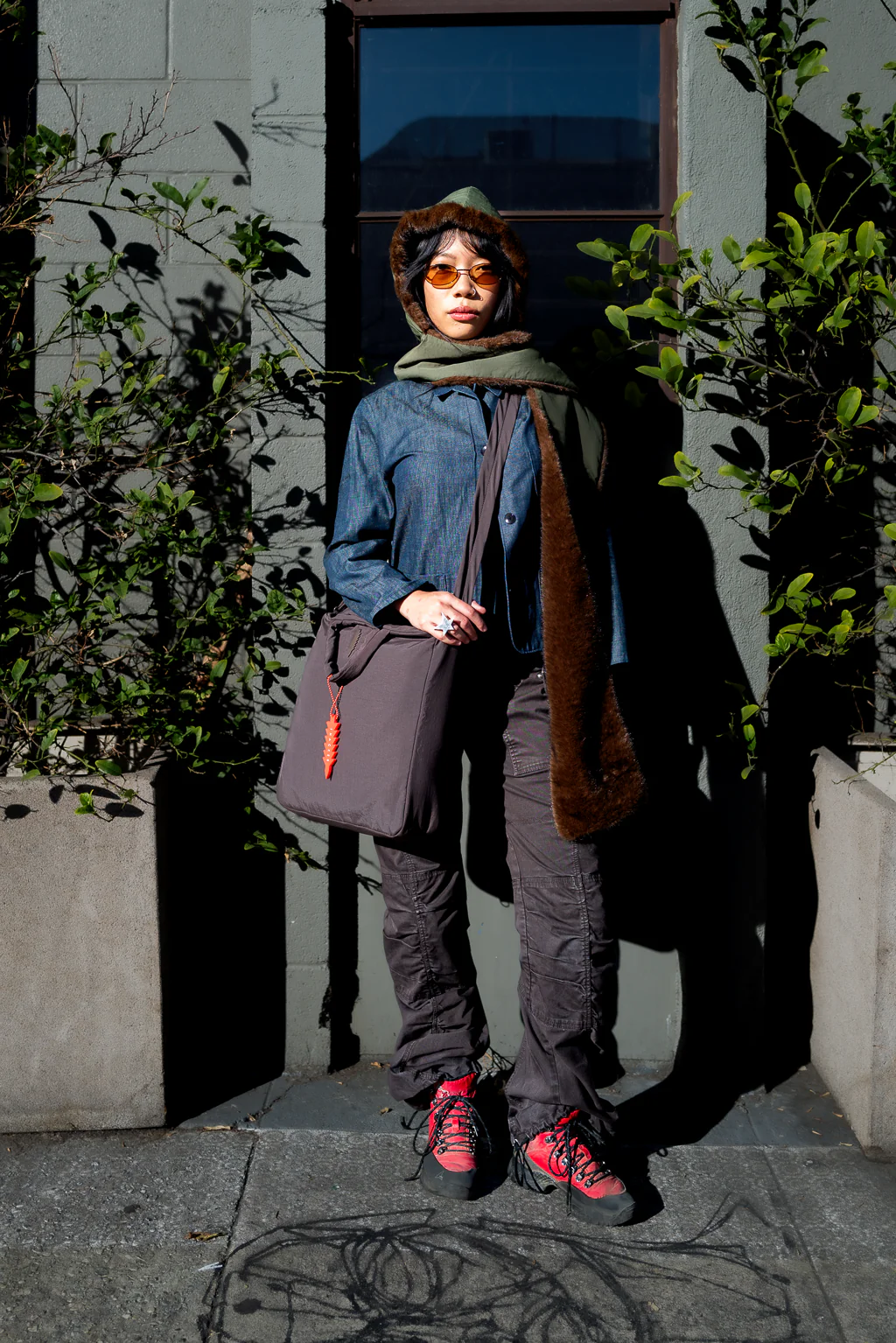 Strata Hooded Scarf - Image 8