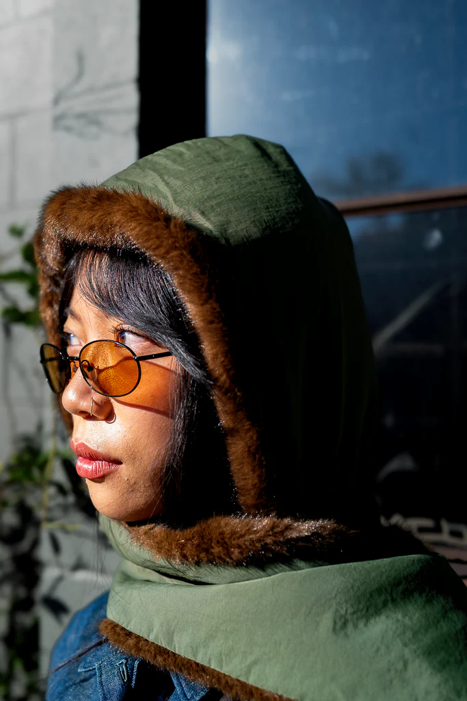 Strata Hooded Scarf - Image 9